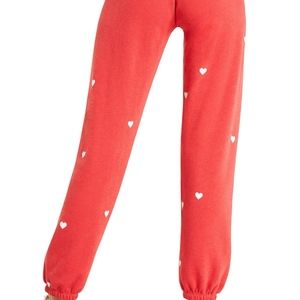 Wildfox heart sweatpants Clearance